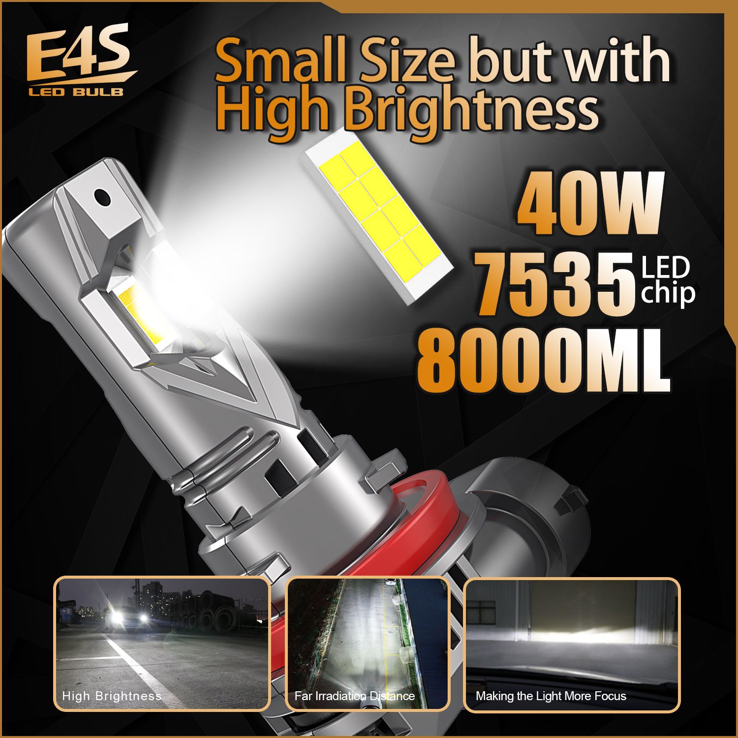 H7 led car lights headlamp